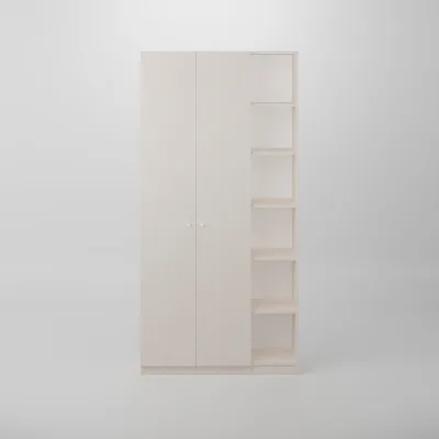 Vestiyer Beyaz Huş